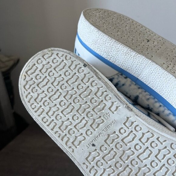 ISABEL MARANT tie-dye high-top sneakers Size 8 - Picture 5 of 14